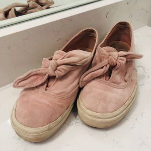 Pink soft vans
